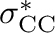 $\sigma^*_\textrm{CC}$